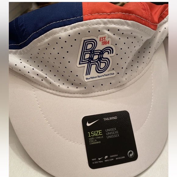 Nike BRS Blue Ribbon Sports Tailwind Aerobill Running Hat Cap CW1331 100